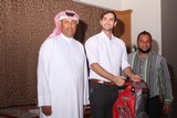 Rashid Al Qutami, Chris Diciolla, Serwin Rampersad